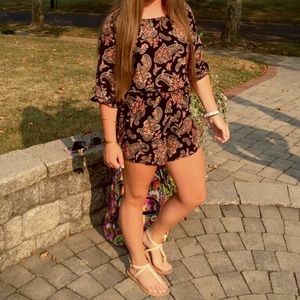 Pacsun 3/4 Sleeve Romper